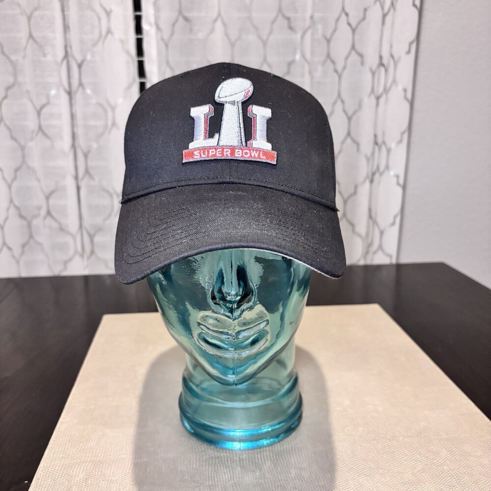 47 Brand Super Bowl LI 51 hat cap strapback Black NFL Falcons Patriots dad hat